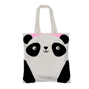 СУМКА-ШОППЕР WHITE  "ПАНДА" 34х36 см
Арт. 16-004-01/01