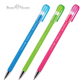 Ручкa BrunoVisconti
шариковая, 0.5 мм, синяя
FirstWrite. SPECIAL
Арт. 20-0237