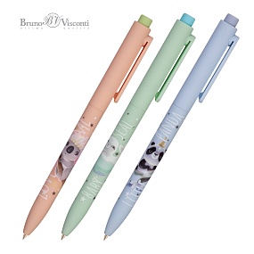 Ручка шариковая автоматическая BrunoVisconti®
0.7 мм, синий
FunClick "Милота зашкаливает"
Арт. 20-0297/01