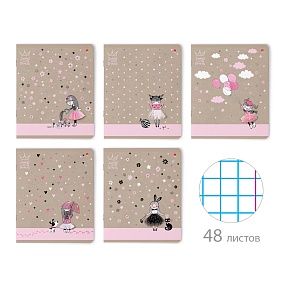 Тетрадь общая Альт®
А5 (165 х 203 мм)
"МАЛЕНЬКАЯ ПРИНЦЕССА" 48 л., клетка
Арт. 7-48-1095
обложка в ассортименте