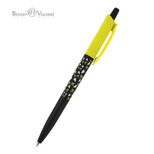 Ручкa BrunoVisconti
шариковая автоматическая, 0.5 мм, синяя
HappyClick «НОЧНЫЕ КОШКИ»
Арт. 20-0241/07: фото #0