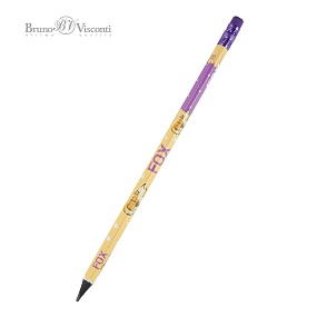 Карандаш BrunoVisconti®
чернографитовый, НВ, грифель 3 мм
KIDS "ЛИСЕНОК", с ластиком
Арт. 21-0072/05