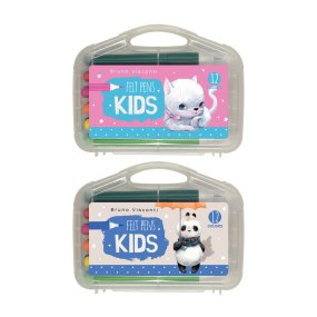 Фломастеры - кисточки BrunoVisconti
12 цветов, 2 вида
пластиковый пенал
KIDSCOLOR  
Арт. 32-0046