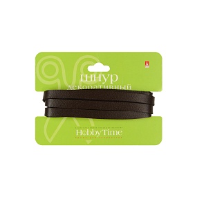 ШНУР ДЕКОРАТИВНЫЙ ИЗ ЭКОКОЖИ ПЛОСКИЙ, 6 ММ, 1 М, КОРИЧНЕВЫЙ
Арт. 2-154/94