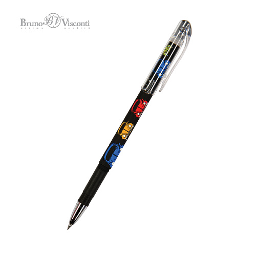 Ручкa BrunoVisconti
гелевая пиши-стирай, 0.5 мм, синяя
DeleteWrite «ЦВЕТНЫЕ АВТОМОБИЛИ»
Арт. 20-0262/10: фото #0