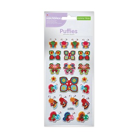 НАКЛЕЙКИ ОБЪЕМНЫЕ "БАБОЧКИ-1" 3 ВИДА
Арт. 2-151/06