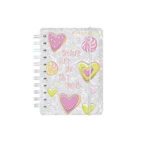 Блокнот BrunoVisconti®
А7 (80 х 105 мм.)
"CUTE JOURNAL " 80 листов
Арт. 3-573/05