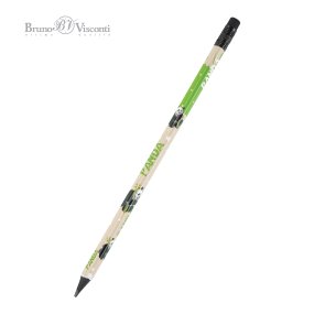 Карандаш BrunoVisconti®
чернографитовый, НВ, грифель 3 мм
KIDS "ПАНДА", с ластиком
Арт. 21-0072/06