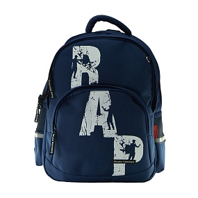 Рюкзак BrunoVisconti®
классический 
синий с эргономичной спинкой
«RAP»
Арт. 12-002/66