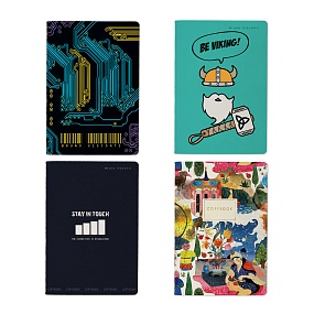 Тетрадь общая BrunoVisconti®
А5 (147 х 210 мм) 40 л., клетка
Арт. 7-40-005/04
обложка в ассортименте