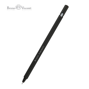 Ручка гелевая BrunoVisconti®
"SUPER SLIM. Black" синяя
0.28 мм 
Арт. 20-0398