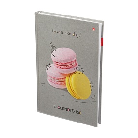 Блокнот Альт®
А5 (135 х 205 мм)
"NICE DAYS WITH MACARONS" мультиколор 160л.
Арт. 3-160-074/32