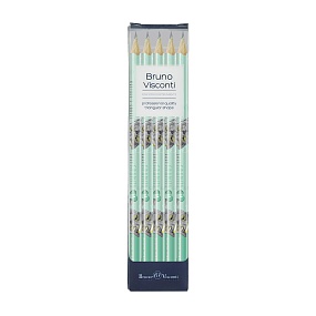 НАБОР ИЗ 5-ТИ КАРАНДАШЕЙ ЧЕРНОГРАФИТОВЫХ "EasyGraphix. Кот Британец" НВ
Арт. 21-0068/04-5