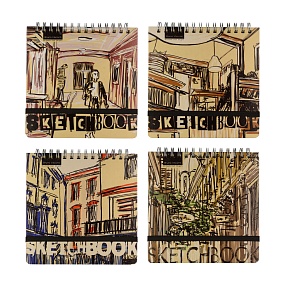 SKETCHBOOK BrunoVisconti®
200х200  мм, 80 л.
Крафт 100 г, на гребне
Арт. 1-503/01
обложка в ассортименте