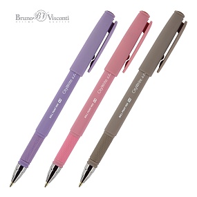 Ручкa BrunoVisconti
шариковая, 1 мм, синяя
СityWrite. RIO
Арт. 20-0059