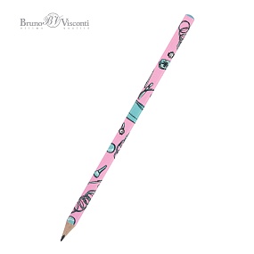 Карандаш BrunoVisconti®
чернографитовый, НВ
HappyGraphix "LIFE STYLE. PINK DREAM"
Арт. 21-0030/67
