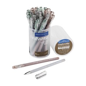 Ручка шариковая BrunoVisconti®
"FIRSTWRITE. Morandi diamond" 
0.5 мм,синяя
Арт. 20-0438