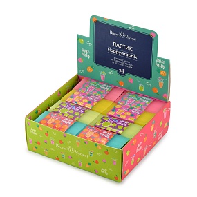 Ластик BrunoVisconti
4 цвета
HappyGraphix. JUICE PARTY
Арт. 42-0020