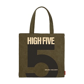 СУМКА-ШОППЕР КВАДРАТНАЯ, ЦВЕТ ХАКИ "ПЯТЬ" 39x39 cm
Арт. 16-003-03/03