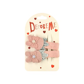 ЗАКОЛКА ДЛЯ ВОЛОС  5 СМ 2 ШТ, 3 ВИДА 
Арт. 2-719/123