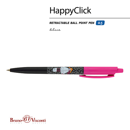 Ручкa BrunoVisconti
шариковая автоматическая, 0.5 мм, синяя
HappyClick «ДЕВОЧКА С СОБАЧКОЙ»
Арт. 20-0241/08: фото #1