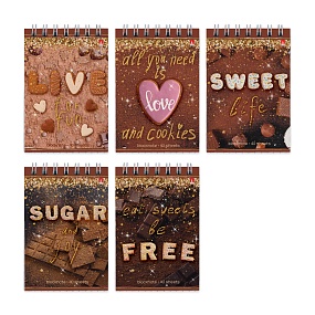 Блокнот Альт®
А7 (68 х 101 мм)
"SWEET LIFE"  40 л.
Арт. 3-40-725
обложка в ассортименте