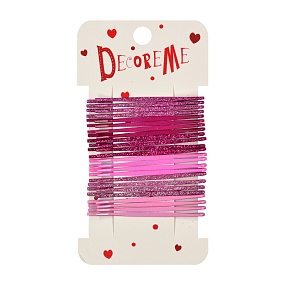 ЗАКОЛКА ДЛЯ ВОЛОС 6,3 СМ, 24 ШТ, 6 ЦВЕТОВ
Арт. 2-719/70