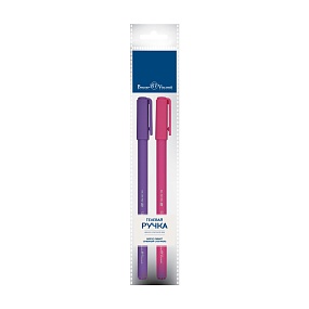 Набор BrunoVisconti®
из 2-х гелевых ручек
0.5 мм, черных, SimpleWrite Special
Арт. 20-0069-2