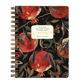 Тетрадь общая BrunoVisconti®
А6 (110 х 148 мм)
"FLORA.ГРАНАТ " 60 л., клетка
Арт. 7-60-005/11