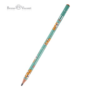 Карандаш BrunoVisconti®
чернографитовый, НВ, грифель 3 мм
FunGraphix "КОРГИ"
Арт. 21-0073/04