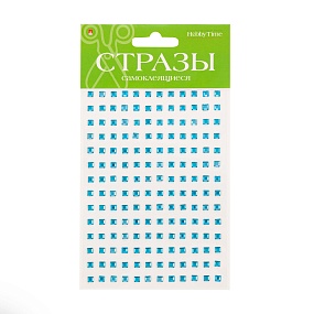 НАБОР САМОКЛЕЯЩИХСЯ СТРАЗ №41 "КУБИКИ-1" 4 ММ, 6 ЦВ.
Арт. 2-100/1