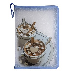 Папка на молнии BrunoVisconti®
А4 (23,5 х 33 х 3,3 см)
"КОФЕМАНИЯ. ГОРЯЧИЙ ШОКОЛАД"
Арт. 14-032/06