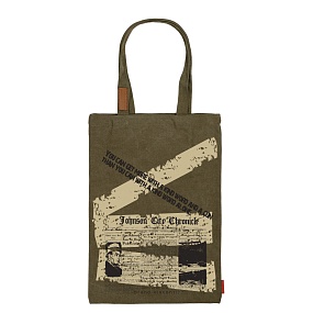 СУМКА-ШОППЕР С КАРМАНОМ, ЦВЕТ ХАКИ "ГАЗЕТНЫЕ ХРОНИКИ" 35x47 cm
Арт. 16-002-03/05