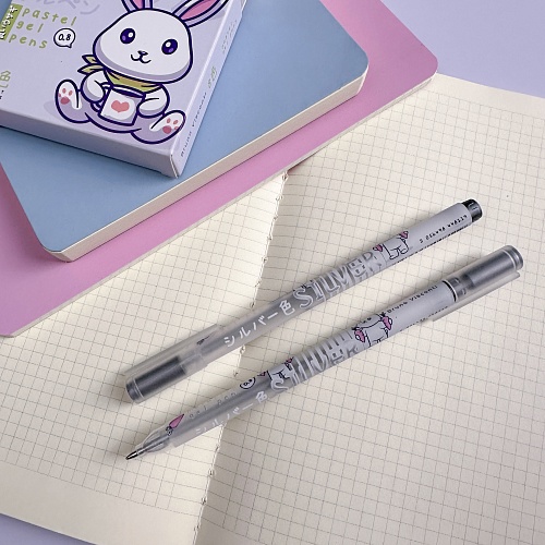 Ручка гелевая BrunoVisconti®
0.8 мм, серебряный
UniWrite "KAWAII ANIMALS.Зайчик"
Арт. 20-0372/01: фото #4