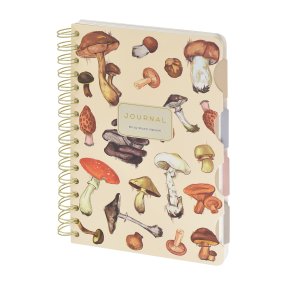 ЗАПИСНАЯ КНИЖКА "ART JOURNAL" А5,120 Л. НА ГРЕБНЕ, С РАЗДЕЛИТЕЛЯМИ "Грибная феерия"
Арт. 3-737/08