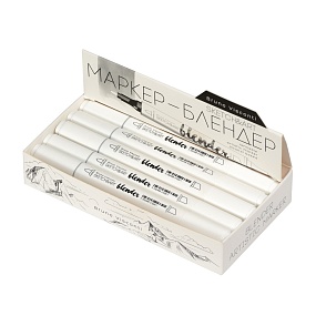 Скетч-маркер BrunoVisconti® двусторонний
 линия письма 1 и 5 мм, черный
"Sketch&Art"
Арт. 22-0116