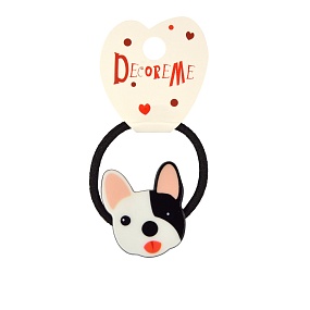 РЕЗИНКА ДЛЯ ВОЛОС "ВЕРНЫЙ ДРУГ" 1 ШТ, 3 ЦВЕТА 
Арт. 2-713/32