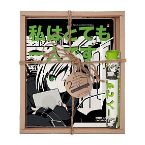 Набор подарочный "MANGA ANIME.CITY. Alone" (две тетради и ручка в тубе)
Арт. 7-48-1245-3/4