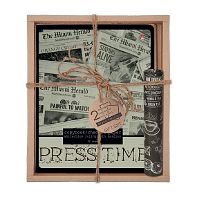 Набор подарочный "ГАЗЕТА-1" (две тетради и ручка в тубе)
Арт. 7-48-1146-3/1