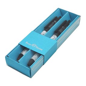 Набор BrunoVisconti®
из 2-х шариковых автоматических  ручек
"ARTCLICK"0.5 мм, синий, в картонном голубом  футляре "Карта мира"
Арт. 20-0281/2323