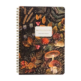 Тетрадь общая BrunoVisconti®
А5 (140 х 210 мм)
"FLORA.FOREST FAIRY TALE" 60 л., линейка
Арт. 7-60-202/17