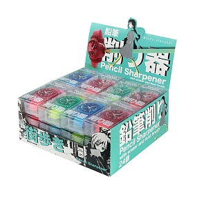 Точилка BrunoVisconti®
 (40 х 80 мм.)
"MANGA ANIME. CITY" мультиколор
Арт. 35-0056