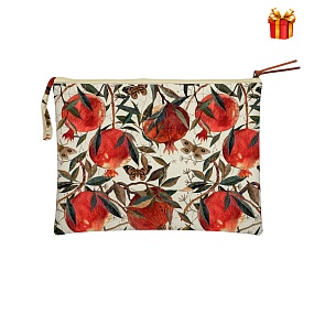 Папка на молнии  BrunoVisconti®
А4 (37 х 27 см)
"FLORA.ГРАНАТ " мультиколор
Арт. 14-092/07