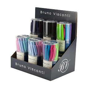 РУЧКА "SlimClick." ШАРИКОВАЯ АВТОМАТИЧЕСКАЯ 0.5 ММ, СИНЯЯ В ПРЕПАКЕ НА 6 ТУБ РУЧЕК (144 РУЧКИ)
Арт. 20-0073-6