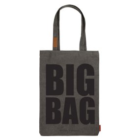 СУМКА-ШОППЕР С КАРМАНОМ, СЕРАЯ "BIG BAG" 35x47 cm
Арт. 16-002-04/01