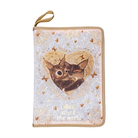 Папка на молнии BrunoVisconti®
А4 (23,5  х  33  х  3,3 см)
"LOVE ME.КОТИКИ ПРИНОСЯТ СЧАСТЬЕ"
Арт. 14-032/10