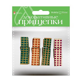 ДЕКОРАТИВНЫЕ ПРИЩЕПКИ. НАБОР №3 "ОРНАМЕНТ"
Арт. 2-360/03