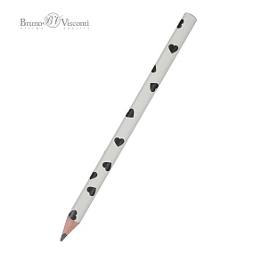 Карандаш BrunoVisconti®
чернографитовый, 4B
HappyGraphix Jumbo "СЕРДЕЧКИ МОНОХРОМ"
Арт. 21-0062/26