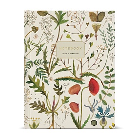 Тетрадь со сменным блоком BrunoVisconti®
А5 (180 х 215 мм)
"FLORA.ЛУГОВЫЕ ТРАВЫ" 80л., клетка
Арт. 7-80-634/01