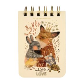 БЛОКНОТ НА ГРЕБНЕ «CUTE JOURNAL» A7, BV, 100 Л. "ЛЮБОВЬ, КАК ОНА ЕСТЬ" ЛИНЕЙКА
Арт. 3-100-009/03